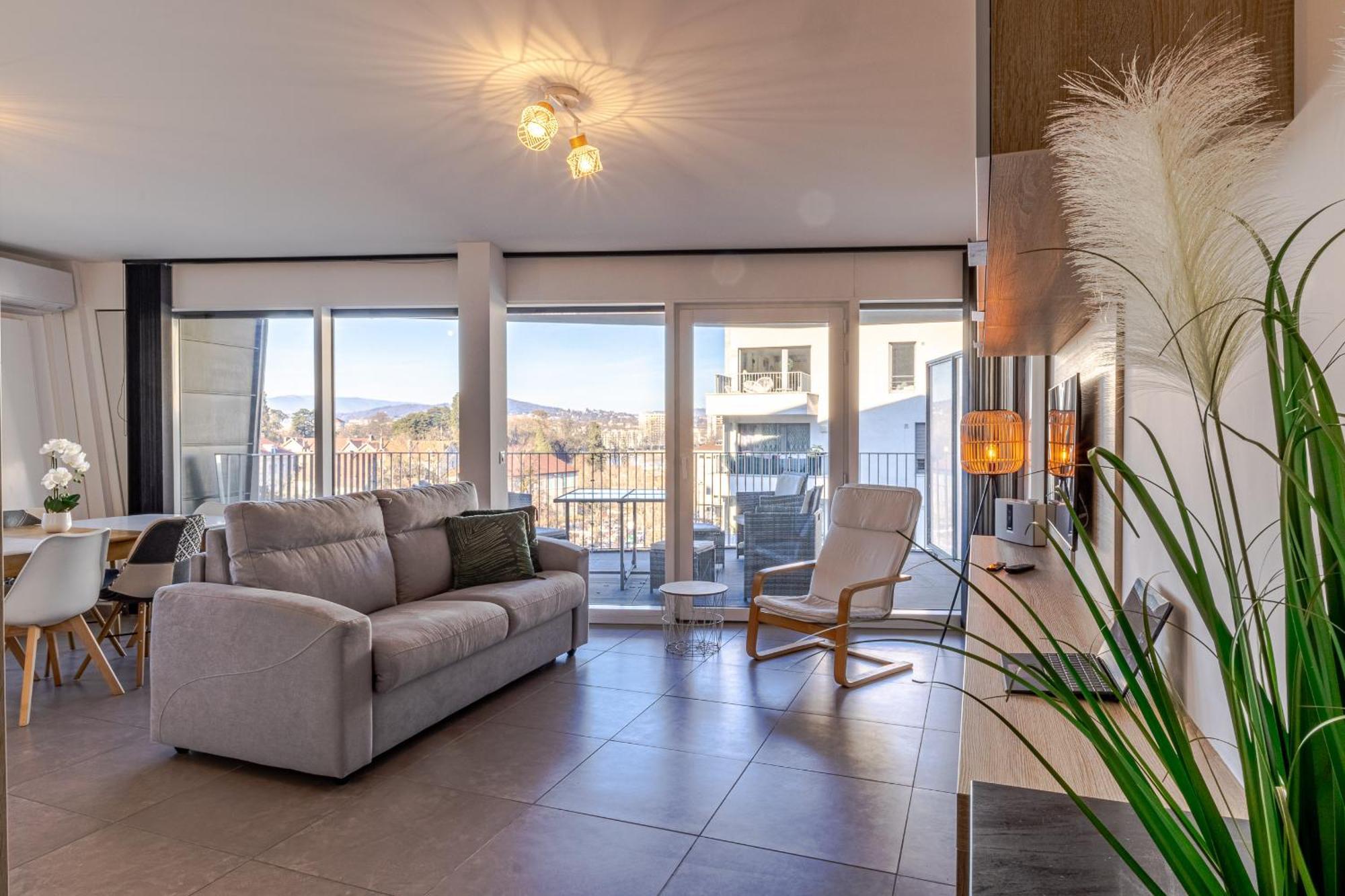 La Plume Vue Lac 3 Etoiles - Garage Prive, Secteur Recherche, Moderne & Tout Equipe, 6 Personnes Анси Экстерьер фото